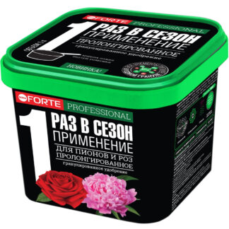 Удобрение гранулированное пролонгированное "Для Роз И Пионов". Фасовка - 1 л.