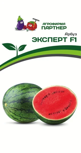 Арбуз "Эксперт F1". Фасовка - 5 шт.