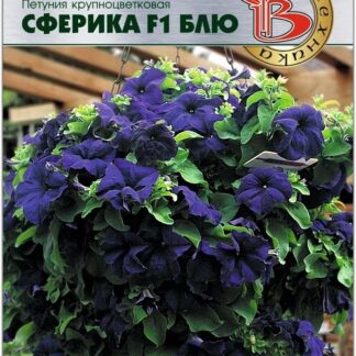 Петуния крупноцветковая Сферика F1  Блю. Фасовка - 10 шт.