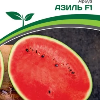 Арбуз "Азиль F1". Фасовка - 5 шт.